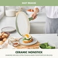 thumbnail image 5 of GreenPan Essence 10 Piece Ceramic Nonstick Cookware Set, Sage Green, 5 of 8