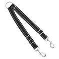 thumbnail image 2 of KAKOWELY Pet Tow Rope Dual Double Dog Leash Coupler No Durable Suits All Dog Walker and Trainer Leash Two Dogs Adjustable Splitter Lead (Black)31.3"X0.98"X0.12", 2 of 5