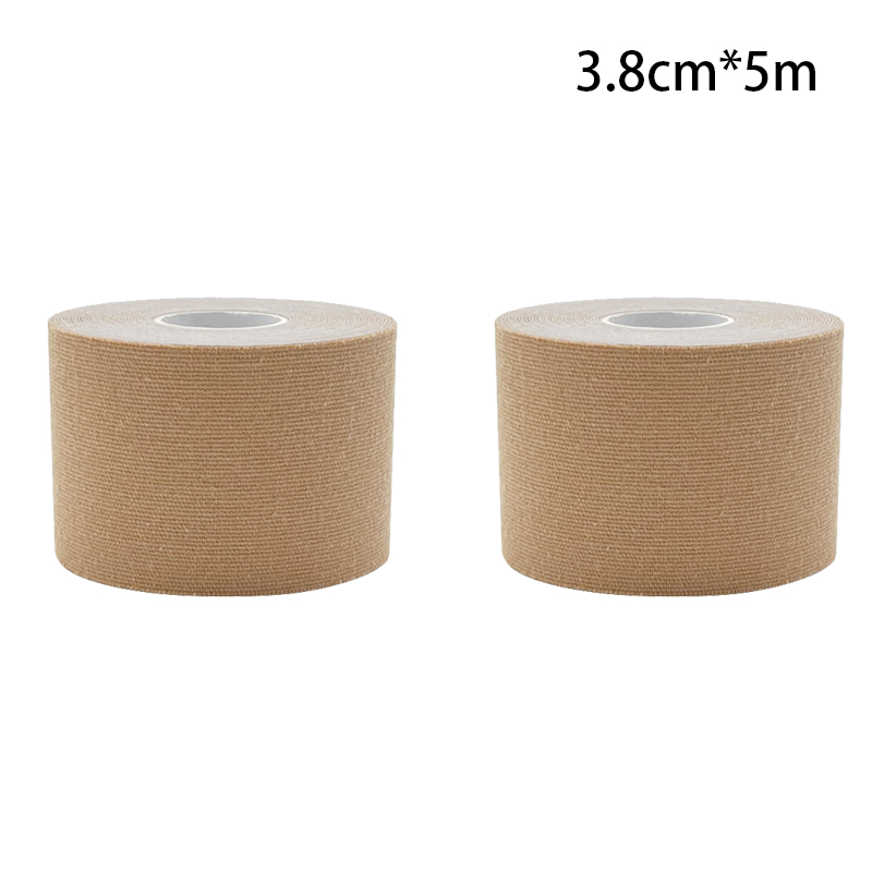 Premium Zinc Oxide Tan Tape 3.8cm x 5m Highest Tensile Strength Athletic Strapping Tape