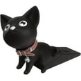 thumbnail image 3 of Cute Door Stopper Cat Door Stopper with & Collar Non Slip Punch Cute Door Stopper Fade PVC Decorative Door Stop for Home, 3 of 7