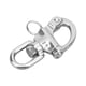 thumbnail image 5 of Hebilla de metal de 70 mm para accesorios de hardware Gancho de resorte giratorio de acero inoxidable Clip de presión, 5 of 8