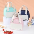 thumbnail image 3 of PRIYAL Insulated Lunch Bags for Women, Cute Quilted Lunch Box, Lightweight Puffy Padded Waterproof Lunch Tote, Reusable Lunch Cooler for Work Picnic Travel, 3 of 9