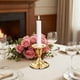 thumbnail image 4 of Candelabro de Metal de Hierro para Navidad, Decoración Romántica para Mesa, Cena a La Luz de Las Velas, Decoración de Mesa para El Hogar, Decoración Navideña, 4 of 6
