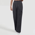 thumbnail image 3 of Pantalones ajustados Gibobby de cintura alta para mujer estilo Retro americano negro XL, 3 of 4