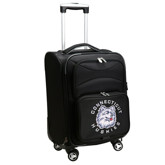 MOJO Black UConn Huskies 21" Softside Spinner Carry-On