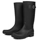 thumbnail image 4 of Botas impermeables para mujer DKSUKO Wellington, color negro, talla 7, 4 of 6