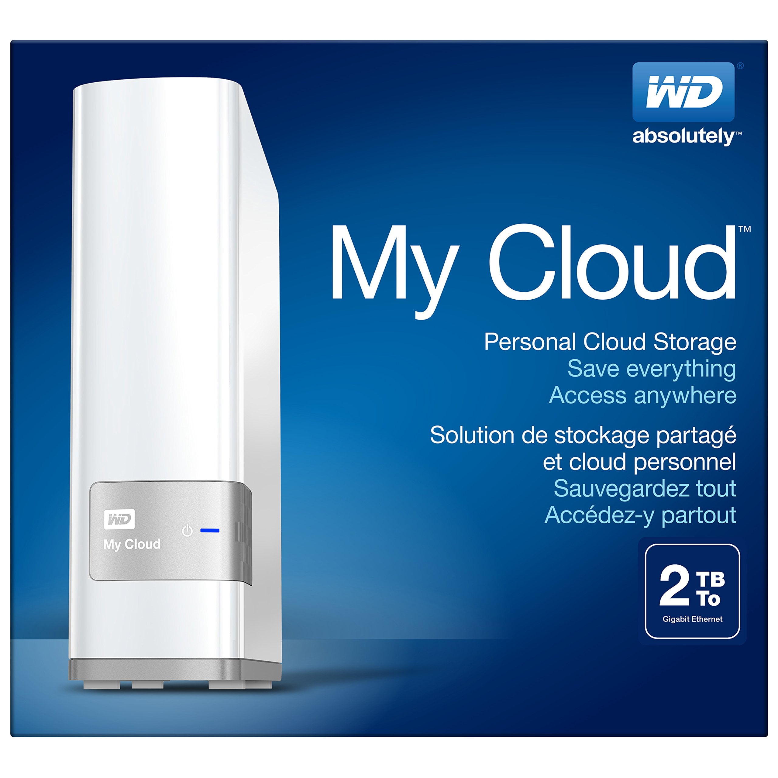 WD 2TB My Cloud Personal Network Attached Storage - NAS -