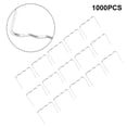 thumbnail image 2 of 1000Pcs Standard for Pre Cut 0.8Mm Flat Hot Staple for Plastic Stapler Repair Welder, 2 of 10