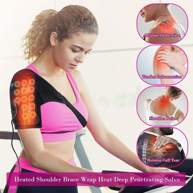 Electric heating shoulder pad, single shoulder hot compress, single shoulder heating, charging shoulder periarthritis therapy, electric heating shoulder pad