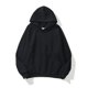 thumbnail image 2 of Sudadera con capucha holgada, sudaderas de manga larga de color sólido para citas, compras, viajes, 2 of 4