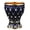 Gold Dark Blue, variant on Giaone Elegant Geometric Pattern Alloy Wine Goblets Shot Glass Perfect For Formal Event And Casual Gatherings