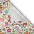 thumbnail image 4 of Ambesonne Floral Valance Pack of 2, Ladybug Strawberry Bird, 54"X12", Multicolor, 4 of 5