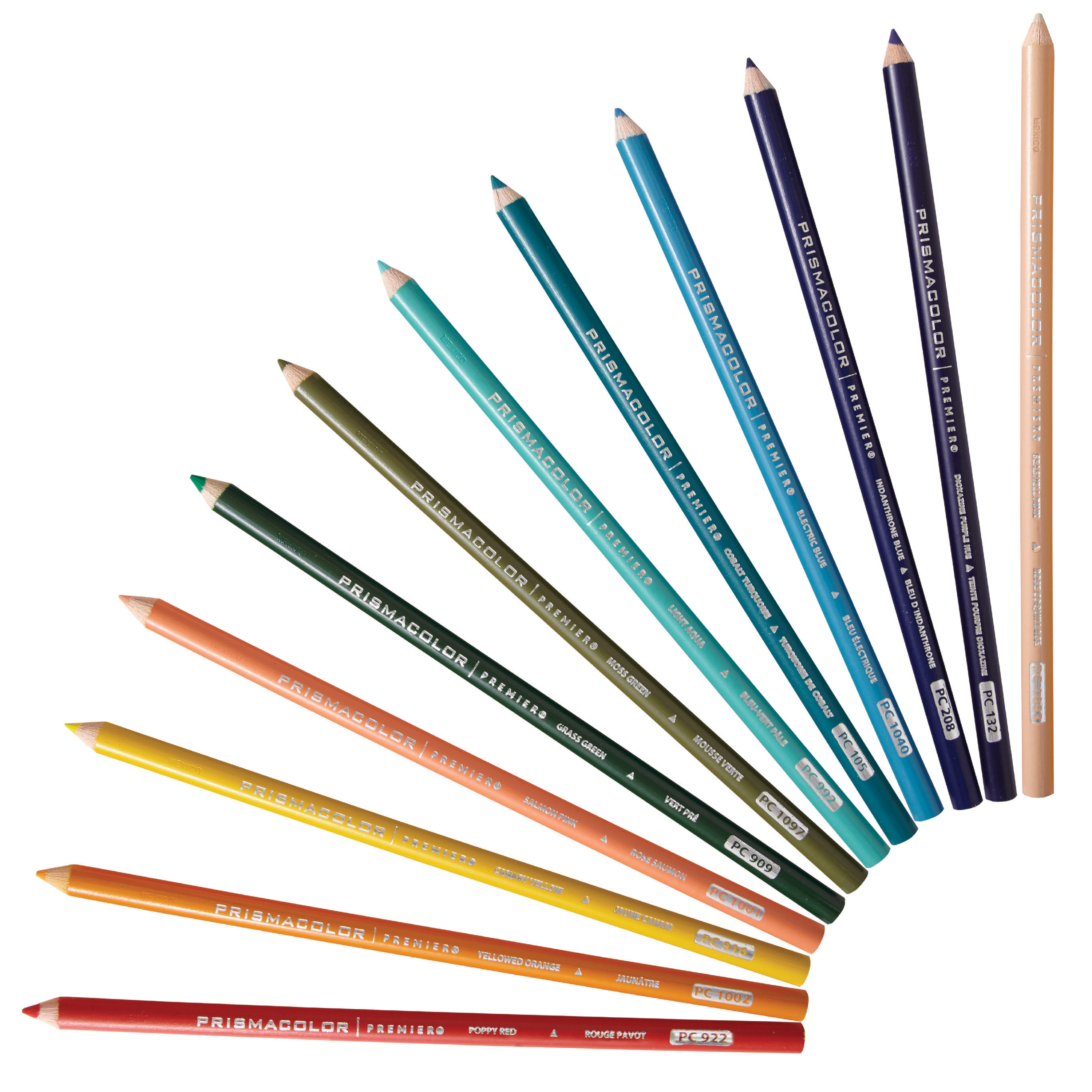 Prismacolor Premier Colored Pencils, Soft Core, Under the Sea Set, 12 Count - image 4 of 6
