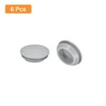 thumbnail image 3 of Paquete de 12 tapones de agujero de silicona, tapones redondos de goma gris para tubos de botella con diámetro interior de 20-22mm, 3 of 6