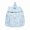 blue, variant on Nylon Buckle and Drawstring Backpack, One Size