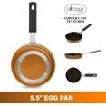 thumbnail image 4 of Gotham Steel 5.5" Cast Textured Nonstick Aluminum Fry Pan with Stay-Cool Rubber Handle, 4 of 6