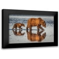 thumbnail image 1 of Sink, Jeffrey C 14x11 Black Modern Framed Museum Art Print Titled - Beauty and the beast, 1 of 5