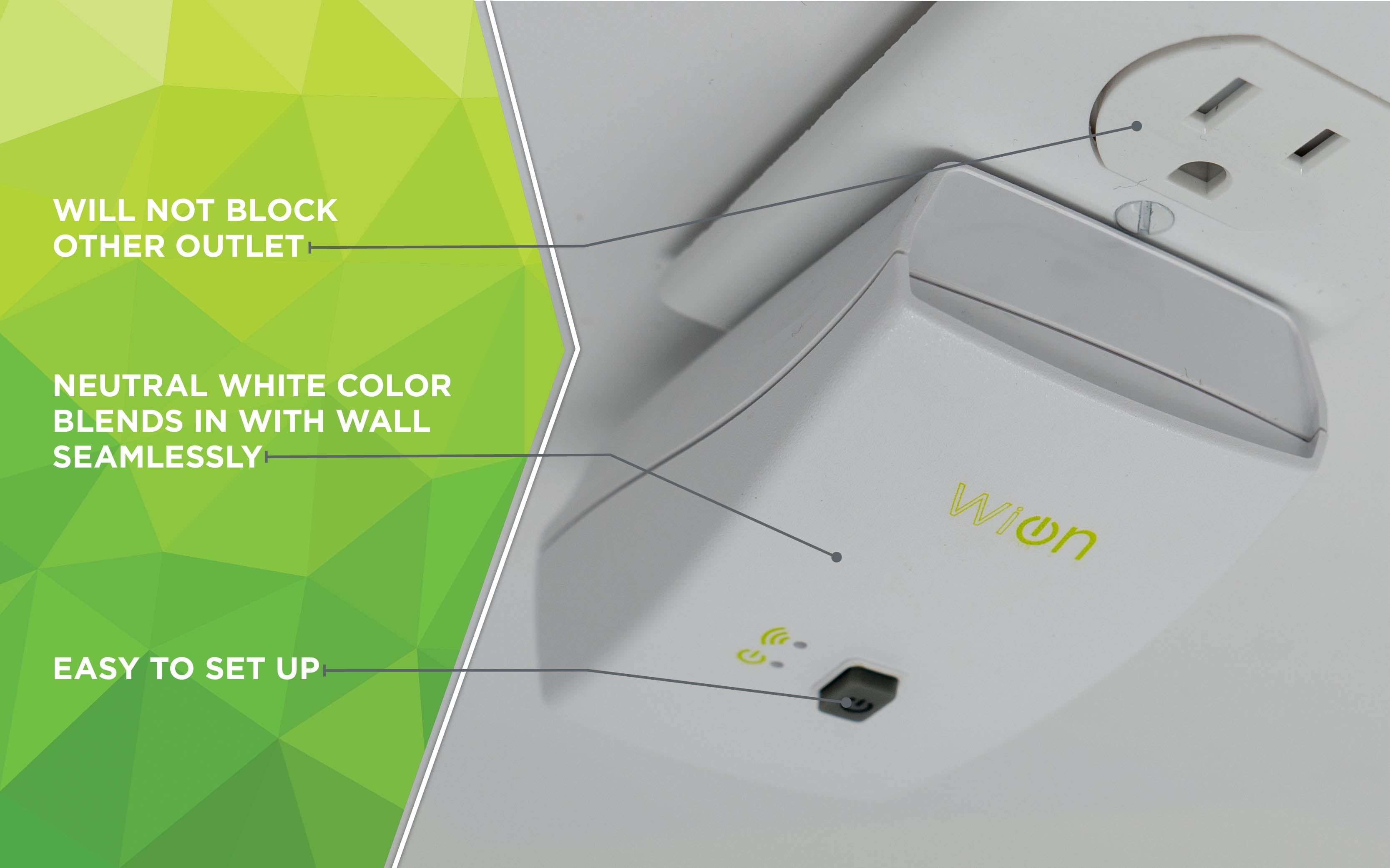 Wion Smart Electrical Outlet Indoor/Outdoor Wi-Fi Switch & Yard Stake Bundle
