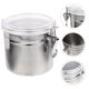 thumbnail image 1 of unbranded Bote De Almacenamiento Para De Café Y En Acero Inoxidable Plateado, 1 of 6