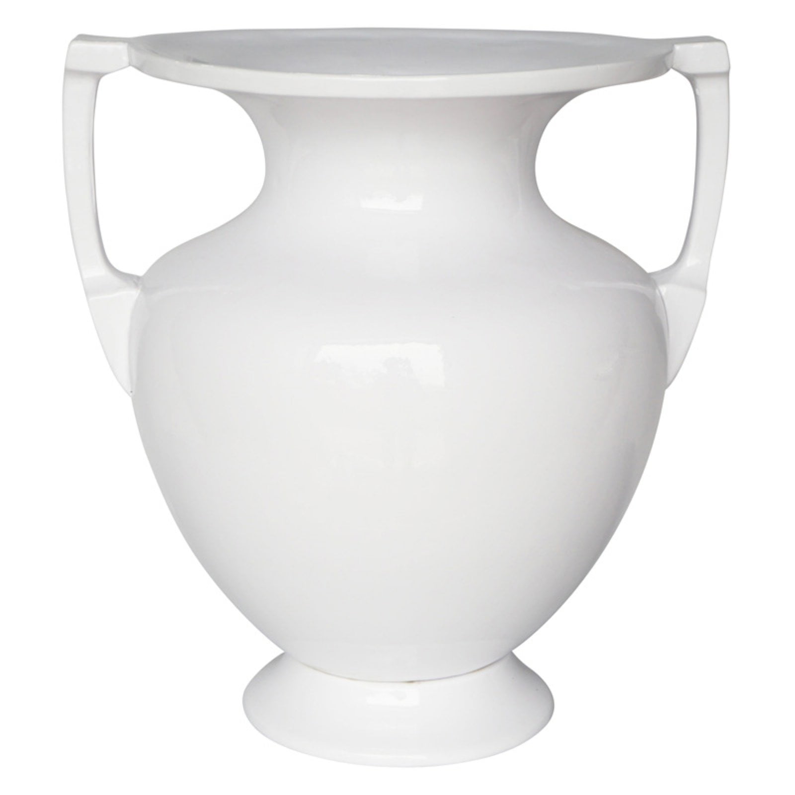 Sagebrook Home Modern 2-handled Ceramic Decorative Urn Table Vase ...