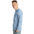 thumbnail image 2 of Hanes Long Sleeve Men T-Shirt 2-Pack Beefy-T Crewneck Soft Cotton Full Cut S-3XL, 2 of 3