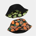 thumbnail image 6 of Bucket Hat for Women Men Cartoon Fruit Printed Basin Hat Outdoor Casual Sun Hat Visor Unisex Sunshade Hat, 6 of 6