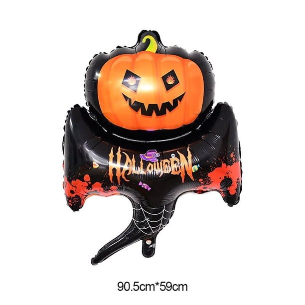 Decoraciones de Globos de Calabaza y Fantasma Casa de los Tesoros Halloween