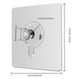thumbnail image 3 of Heavy Duty Wall Hooks No Drilling Damage Picture Hanging Strips For Home Kitchen Bathroom Organization, 3 of 7