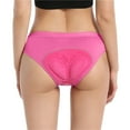 thumbnail image 4 of Women's Cycling Briefs 3D Thickened Silicone Cushion Briefs Lightweight Quick Drying Ladies Bikini Underwear Dress Womens Silk Lingerie Panties Womens Silk Bikini Panties Lane 22 24 New Womens Silk, 4 of 7