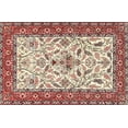 thumbnail image 1 of Ahgly Company Indoor Rectangle Traditional Brown Red Animal Area Rugs, Swatch Sample, 1 of 6