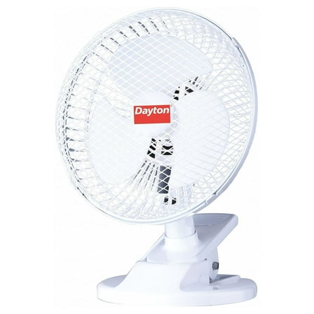 Dayton Clip-On Table, 6" Fan