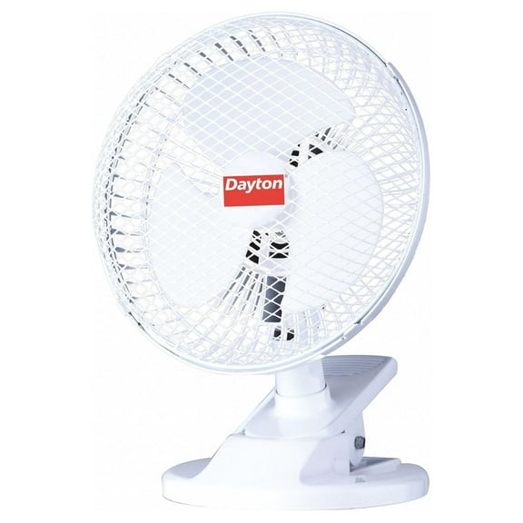 Dayton Clip-On Table, 6" Fan
