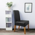 thumbnail image 3 of Rosnek PU Leather Dining Chair Cover Waterproof Wedding Banquet Chair Slipcovers, 3 of 5