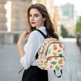 thumbnail image 6 of FORMRS Mini Backpack Purse for Women Travel Daypack Casual Shoulder Bag, Green Leaves, 6 of 7