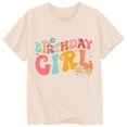 thumbnail image 3 of Hiijoy Toddler Girls Birthday T Shirt Letter Print Short Sleeve Leisure Tshirt, Sizes 1-13, 3 of 3
