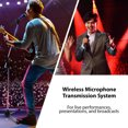 thumbnail image 4 of Microphone M-VAVE Microphone Wireless Xlr Transmitter and Receiver Wireless Mic System for Dynamic Microphones Dual-channel Wireless Microphone Transmitters Receivers 24bit/48KHz, 4 of 7
