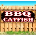 thumbnail image 1 of BBQ Catfish 13 oz Vinyl Banner With Metal Grommets, 1 of 4