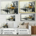 thumbnail image 4 of Designart "modern Cityscape III" Abstract Collages Wall Art Living Room, 4 of 5