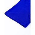 thumbnail image 3 of Fashnice T-Shirt pour Femmes Imprimé Tournesol Manches Courtes Mode Tunique Bleu Royal L, 3 of 9