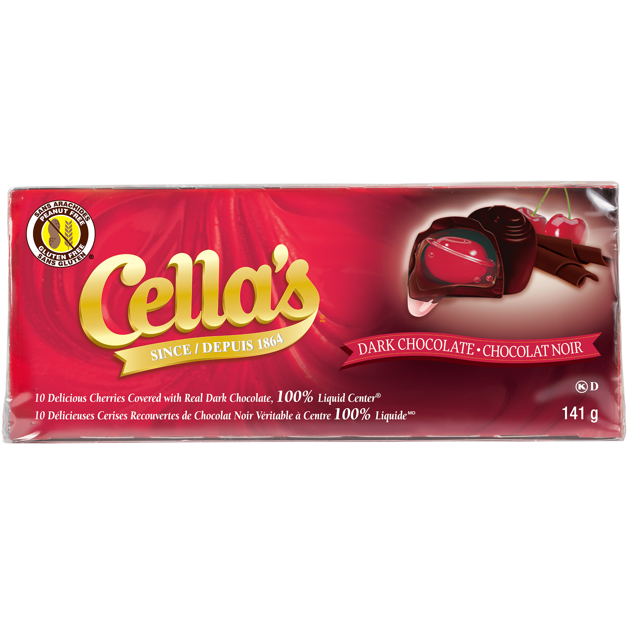 CELLA'S DARK CHOCOLATE CHERRIES, CELLA'S DARK CHOC CHERRIES