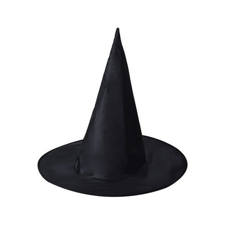 Halloween Black Witch Hats Adults Witches Fancy Dress Cosplay Costume Movie