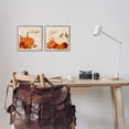 thumbnail image 3 of Stupell Industries Joyful Thankful Sentiment Pumpkin Holiday Painting Gray Framed Art Prints Wall Art, 12 x 12, Set of 2, 3 of 10
