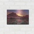 thumbnail image 3 of Luxe Metal Art 'Arches Sky Fire - Arches National Park' by Darren White, Metal Wall Art, 16"x12", 3 of 7