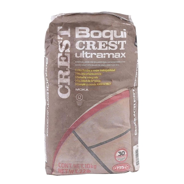 Emboquillador Boquicrest Ultramax Cemento Arena 10 Kg