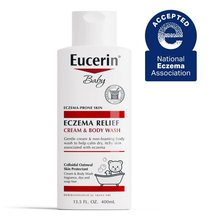 Eucerin Baby Eczema Relief Cream Body Wash with Colloidal