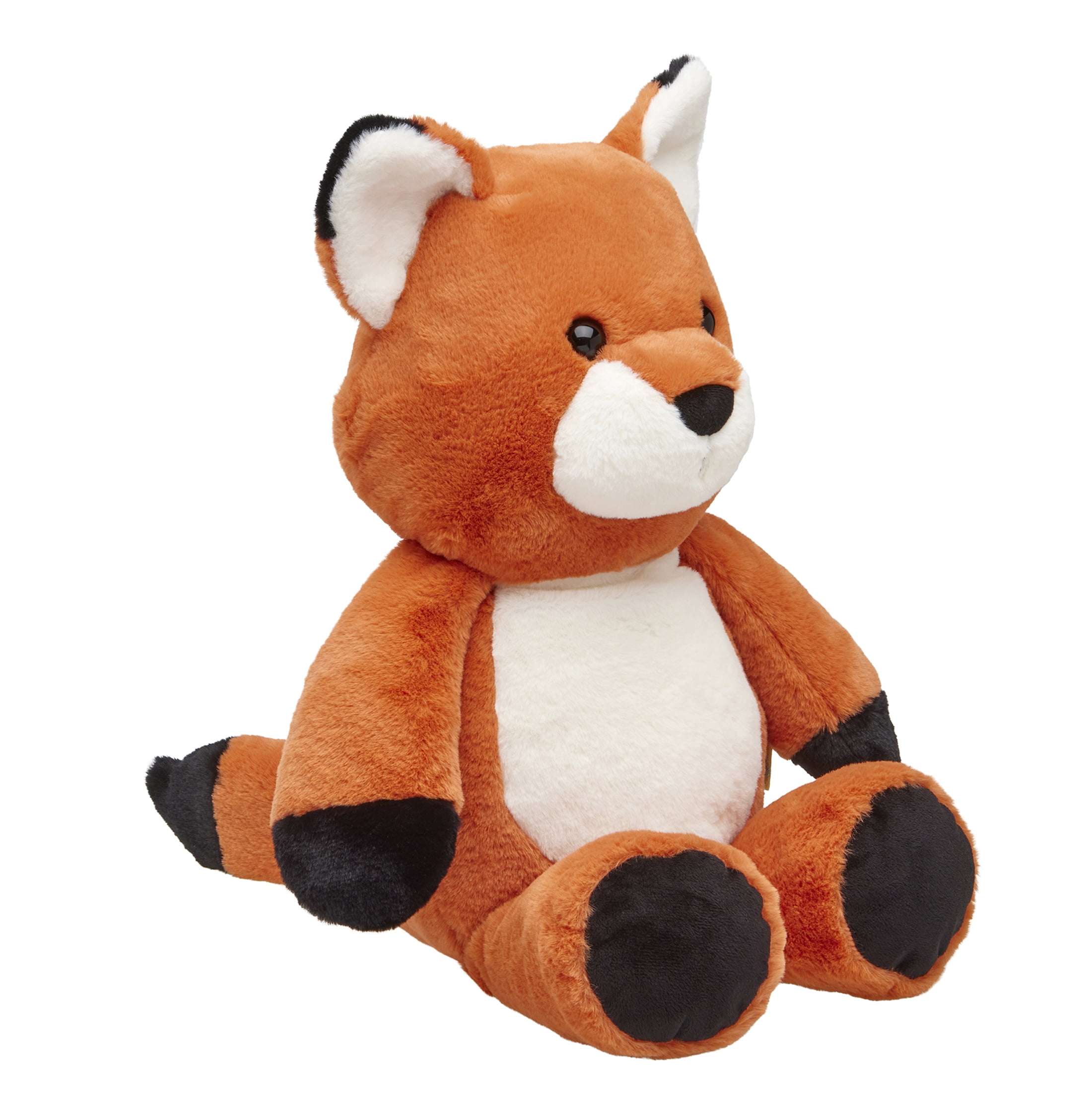 ButterLuvs Plush Fox Stuffed Animal, 24 Inch Large Super Soft Orange Cuddly Fox Toy