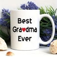 thumbnail image 4 of Mycheny Best Grandma Ever Coffee Mug - Funny Mother's Day Gift for Nana, Fun Cup for Grandmother, Grandma Birthday Gifts idea from Grandkids, 4 of 7