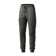 thumbnail image 6 of Mohiass Cargo Jogger Scrubs for Women Business Casual Yoga Pants with Pockets Gym Soft Lightweight Zip Off Hiking Pants Gray XL, 6 of 7