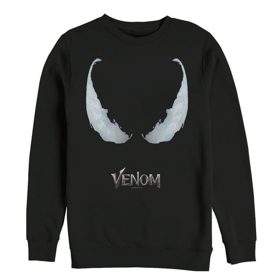 Men's Marvel Venom Film All Eyes Sweatshirt Black 3X Large