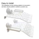 thumbnail image 4 of Greeniant Plataforma de escalada de reptiles para Patio con ventosa, rampa para tomar el sol lavable reutilizable acrílica, suministros para Aseo de mascotas Blanco S, 4 of 6
